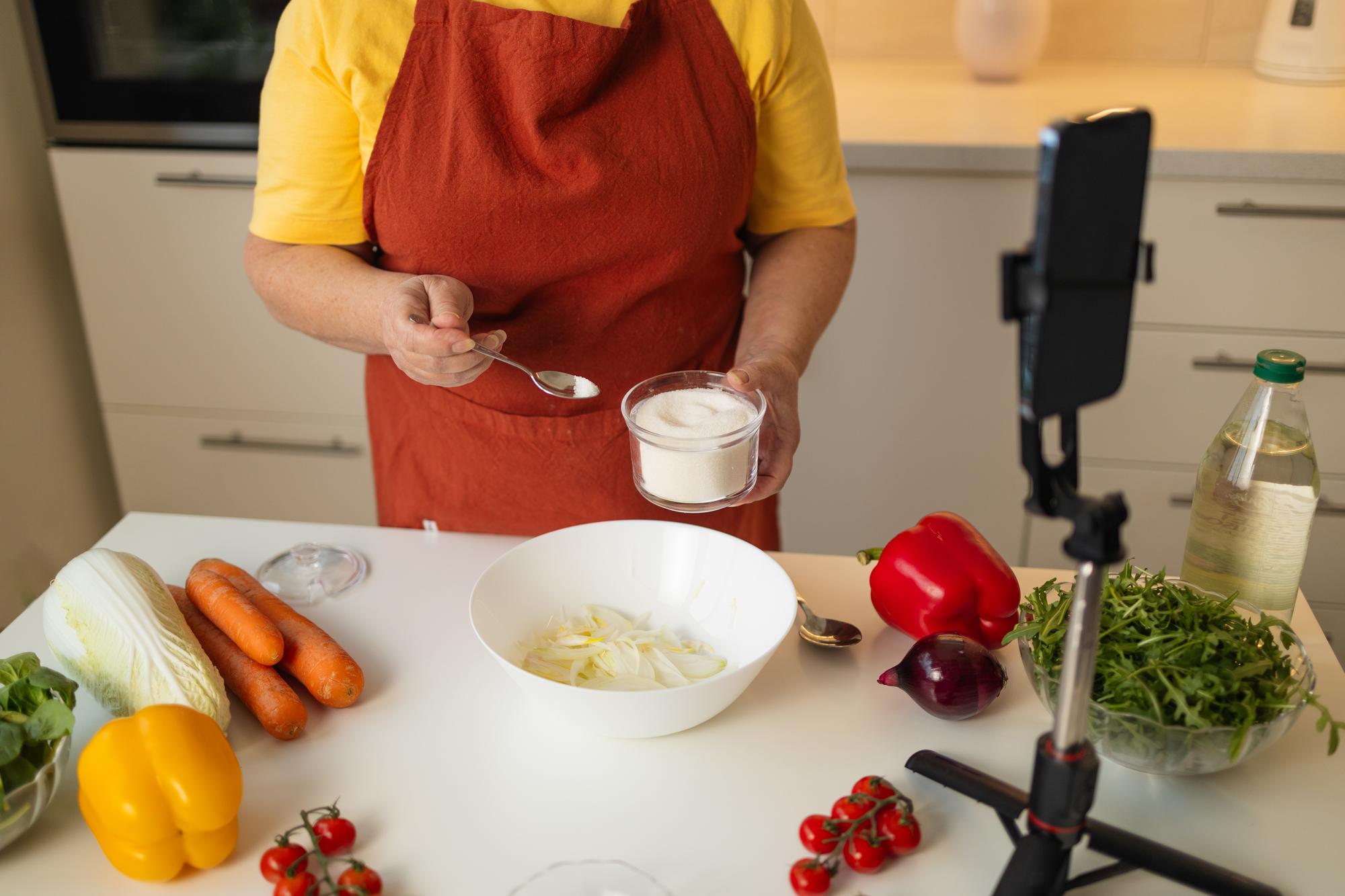 Hızlı yemek adımları ekranı